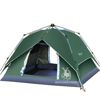 Silver coated automatic tent H17
