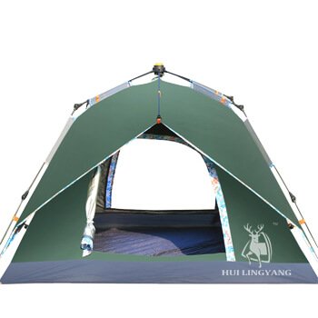 Silver coated automatic tent H17