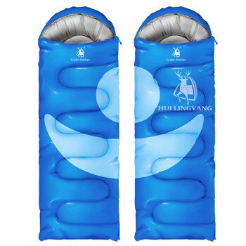 Smiling face split joint envelope sleeping bag H14