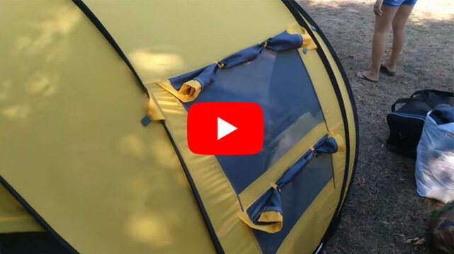 Review on the Throwing open automatic tent H16